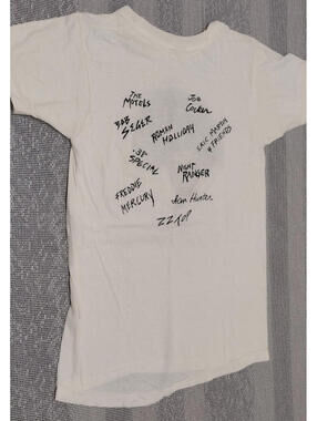 Teachers 1984 T-shirt .38 Special THE MOTELS ZZ Top Freddie Mercury Tee Twink S